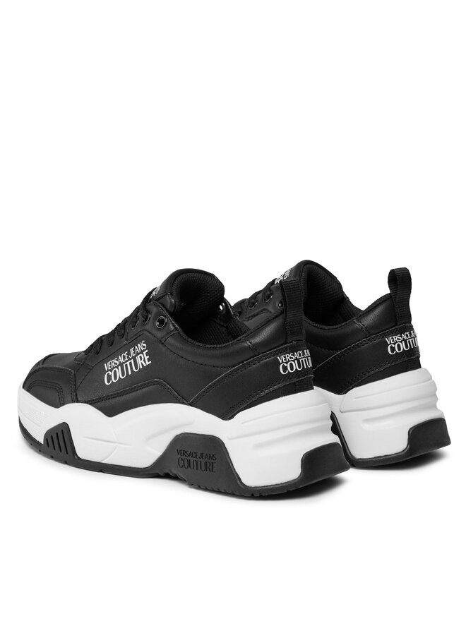 Versace Jeans Couture Sneakersy Versace Jeans Couture 75VA3SF4 Čierna