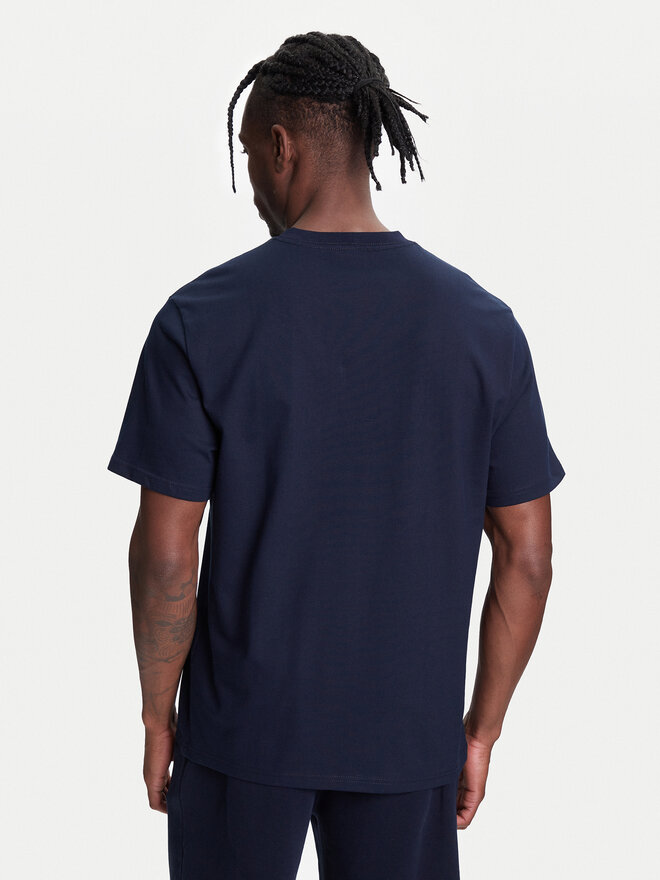 United Colors Of Benetton United Colors Of Benetton T-Shirt 3MI6U109O Dunkelblau Oversize