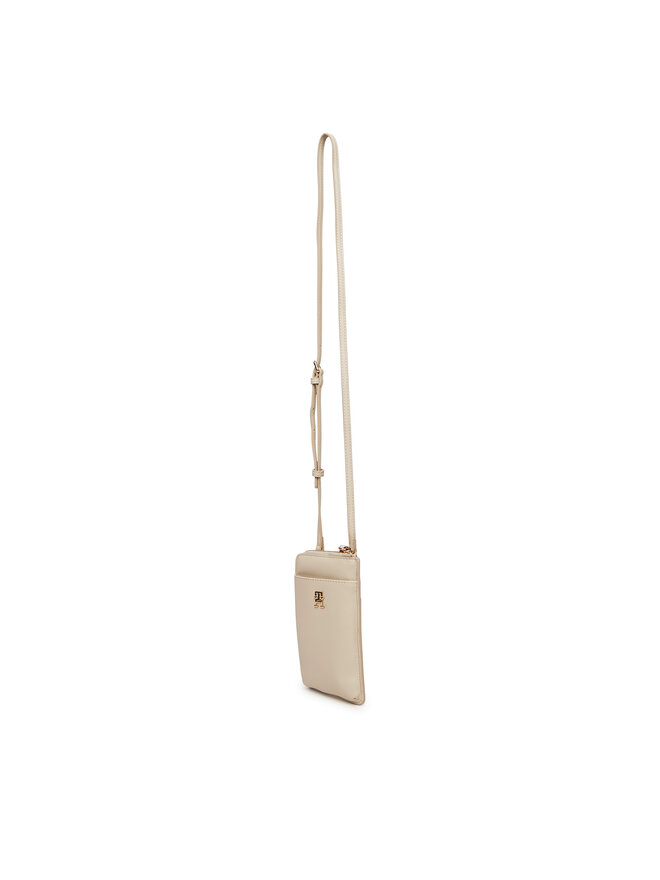 Tommy Hilfiger Taška na telefon Tommy Hilfiger AW0AW17512 Écru