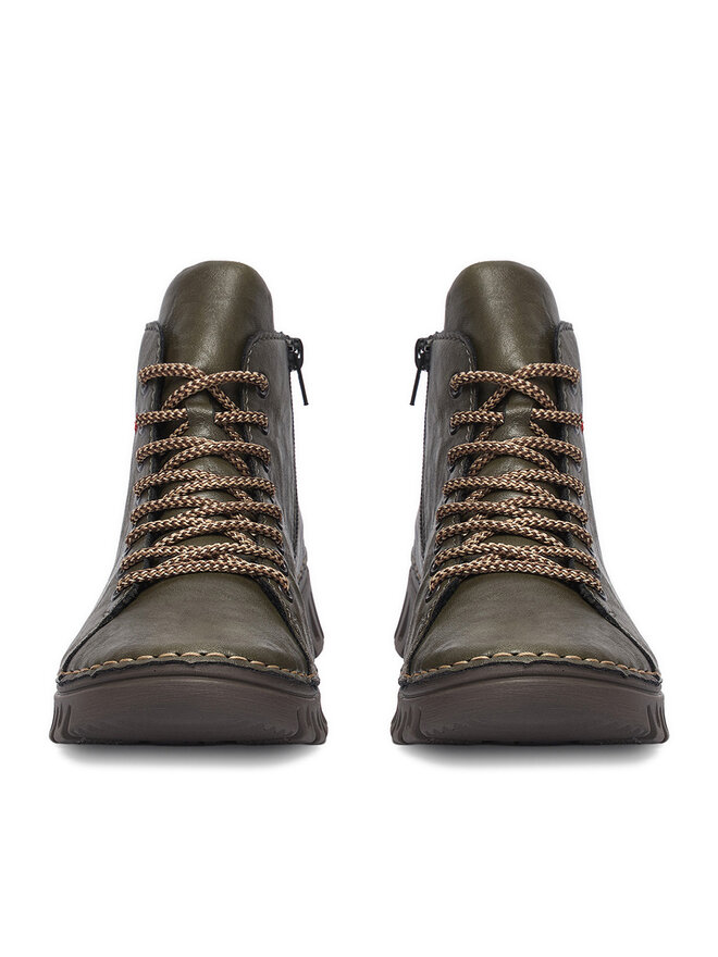 Rieker Schnürschuhe Rieker CEO-57501-54 Dunkelgrün