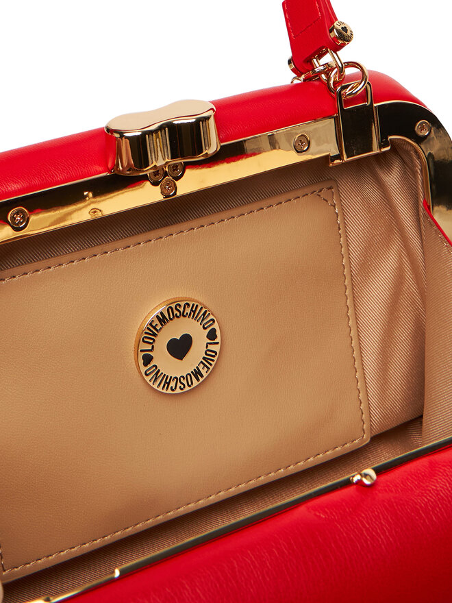 LOVE MOSCHINO Ročna torba LOVE MOSCHINO JC4096PP1NLM0500 Rdeča