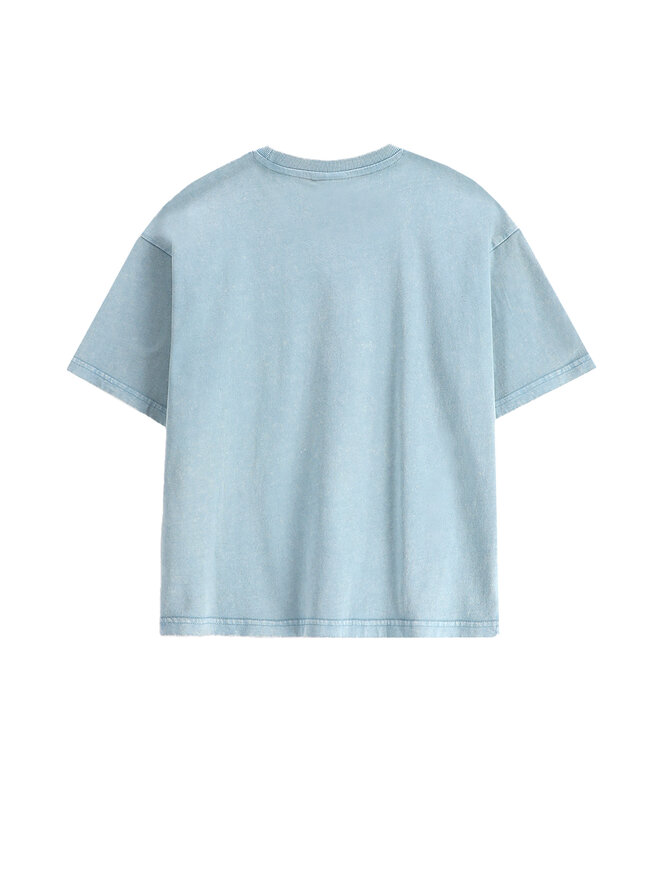 Coccodrillo Coccodrillo Marškinėliai WC5143205SBJ Mėlyna Regular Fit