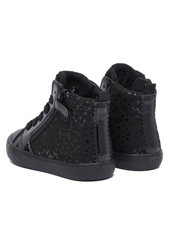 Geox Sneakers Geox J Gisli Girl J664ND 0AU02 C9999 M Schwarz