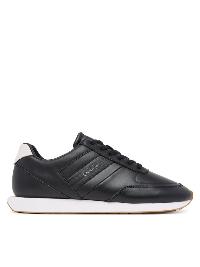 Calvin Klein Sneakers Calvin Klein Retro Runner Lth Tape YM0YM01381 Schwarz