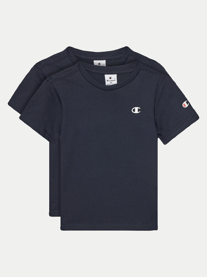 Champion Champion Set 2 majice 306581 Šarena Regular Fit