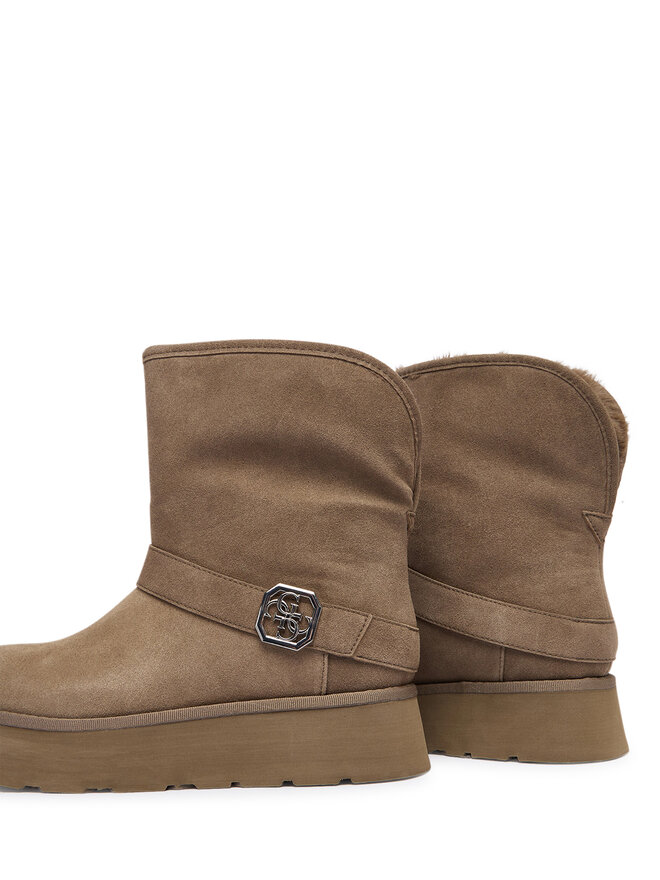 Guess Čizme za snijeg Guess FLFDOL ESU10 Smeđa