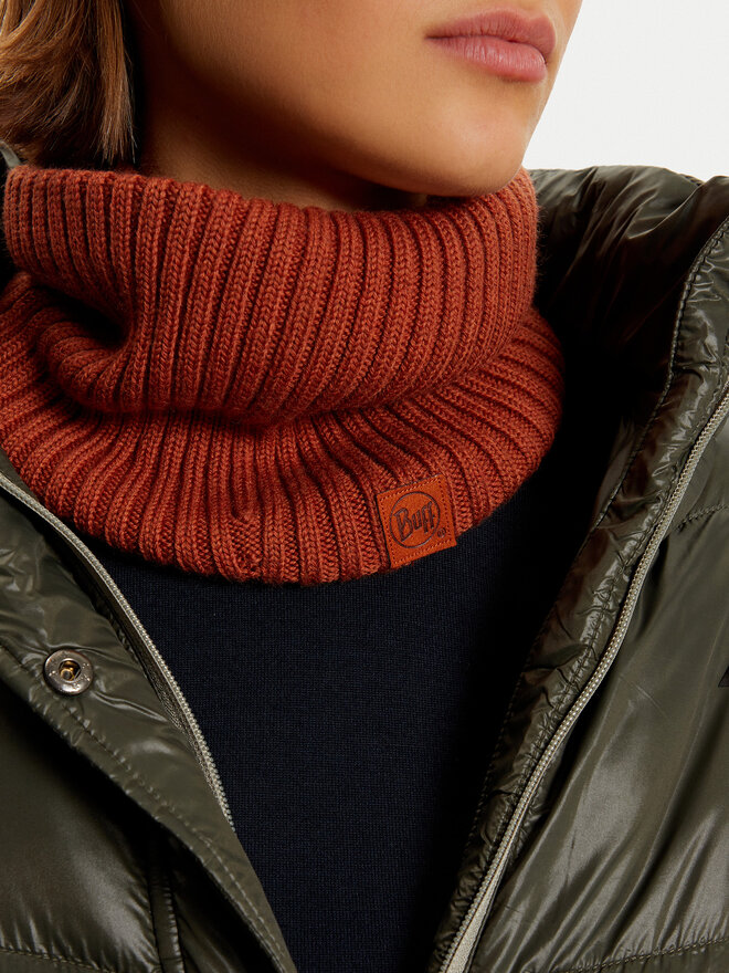 Buff Scaldacollo Buff Knitted Neckwarmer Norval 124244.330.10 Marrone