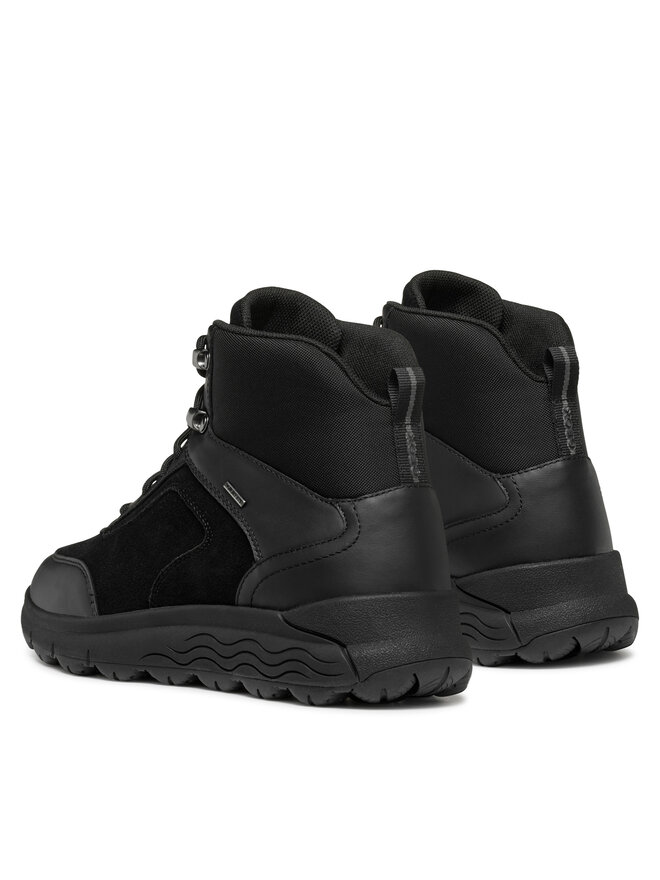 Geox Turistická obuv Geox D Spherica 4X4 B Abx D4626B 08522 C9999 Černá