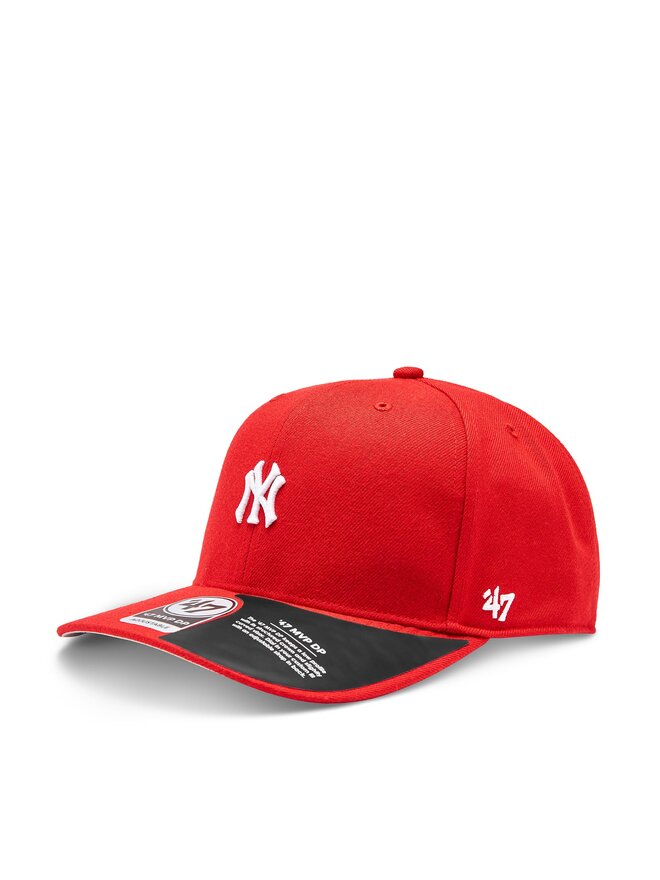 47 Brand Șapcă 47 Brand MLB New York Yankees Base Runner 47 MVP DP B-BRMDP17WBP-RD Roșu