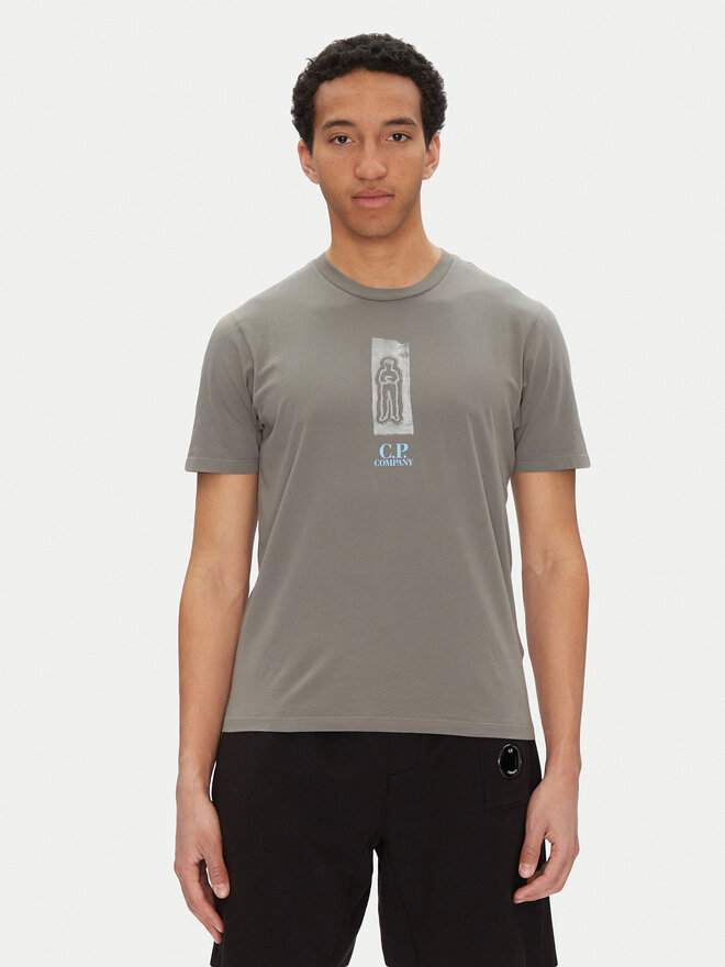 C.P. Company C.P. Company T-Shirt 18CMTS310A005431G Grau Regular Fit