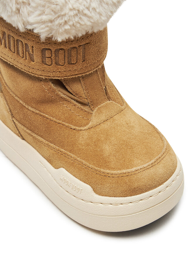 Moon Boot Snehule Moon Boot Junior Park Dtrap Boot Suede 80D3440040 Hnedá