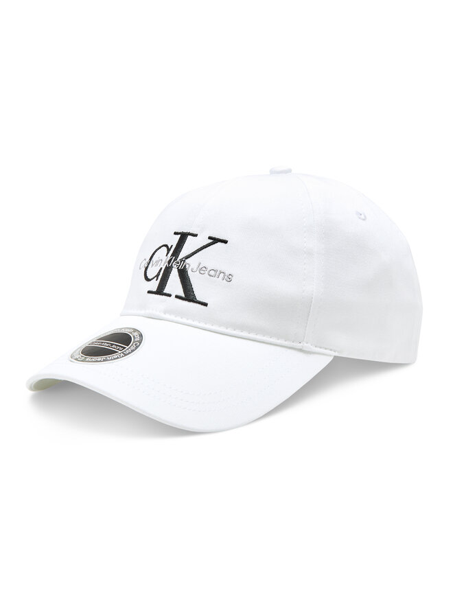 Calvin Klein Jeans Cepure ar nagu Calvin Klein Jeans K50K510061 Balts