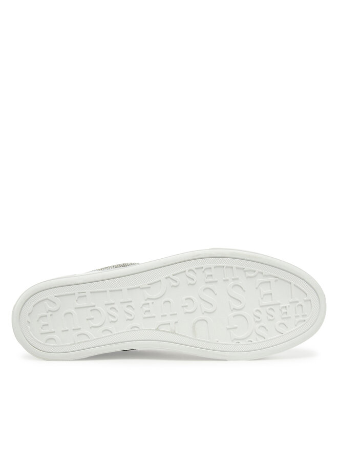 Guess Sneakersy Guess FLPGRA ELE12 Srebrny
