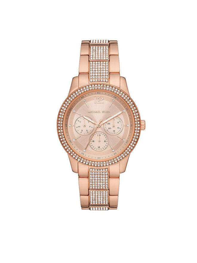 Michael Kors Zegarek Michael Kors Tibby MK7293 Różowe złocenie