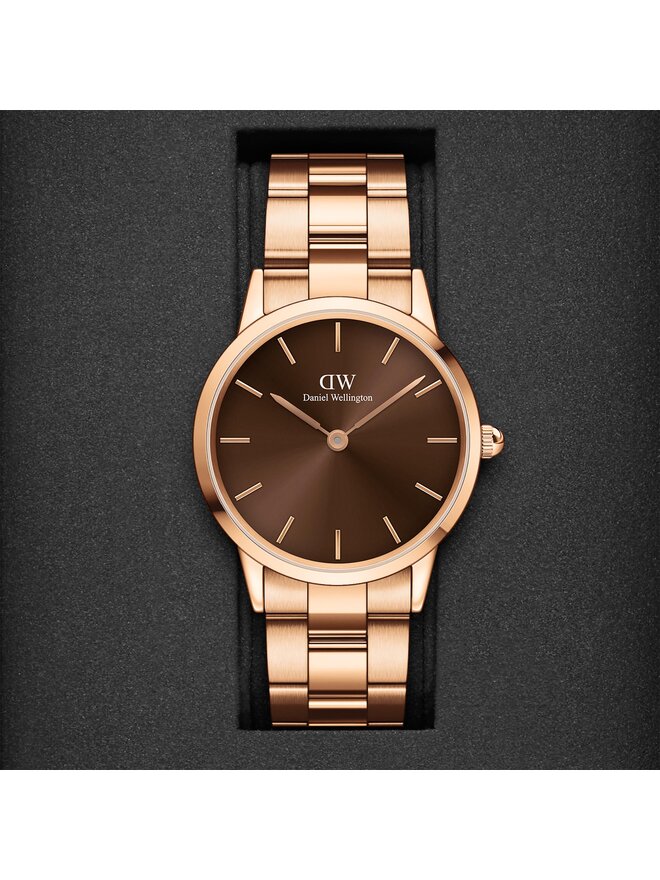 Daniel Wellington Zegarek Daniel Wellington Iconic Link DW00100461 Złoty