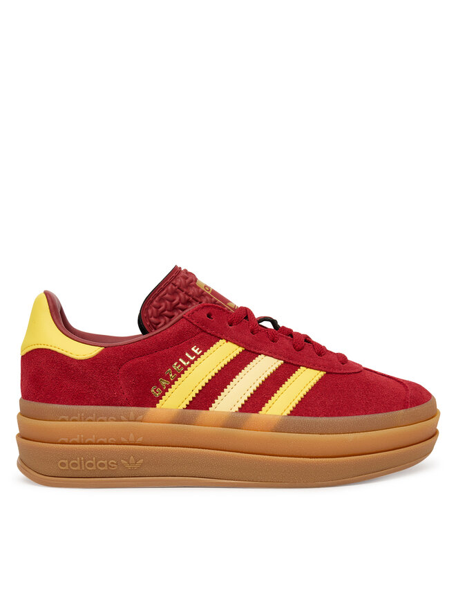 adidas Sneakersy adidas Gazelle Bold JR5953 Bordowy