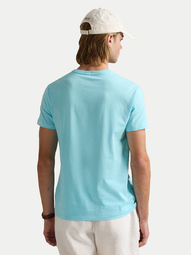 Polo Ralph Lauren Polo Ralph Lauren Camiseta 710671438407 Celeste Slim Fit
