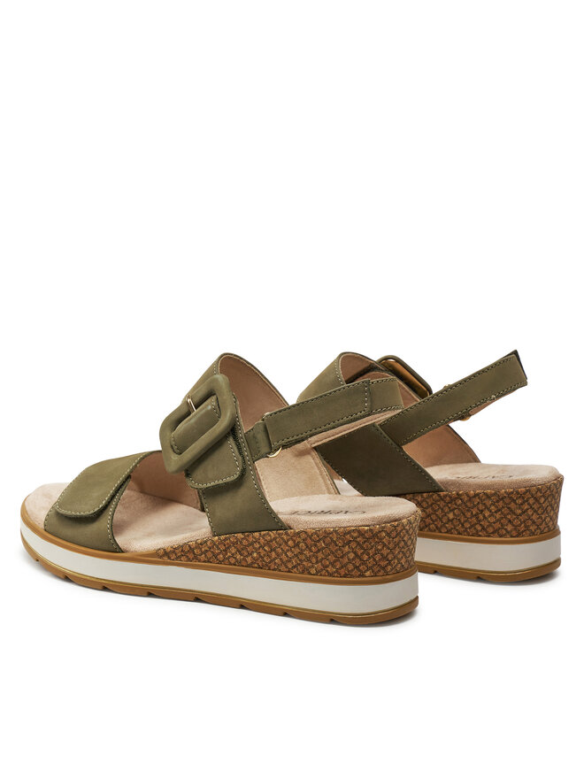 Caprice Sandały Caprice 9-28753-42 Khaki