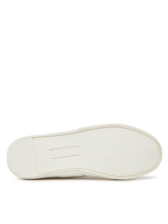 LAUREN RALPH LAUREN Πάνινα παπούτσια Lauren Ralph Lauren Janson II 802804598001 Λευκό