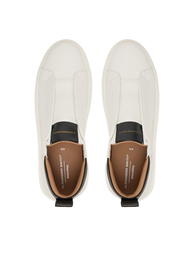 Alexander Smith Sneakers Alexander Smith Wembley Man Slip-On ASBDWLM 2384 Weiß