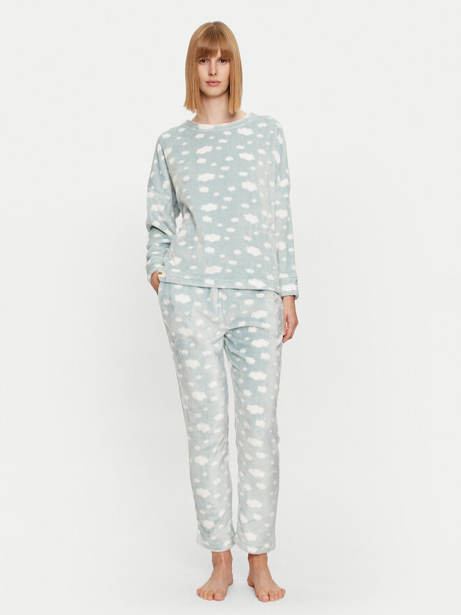 Selmark Selmark Pyjama P6173 Grün Regular Fit