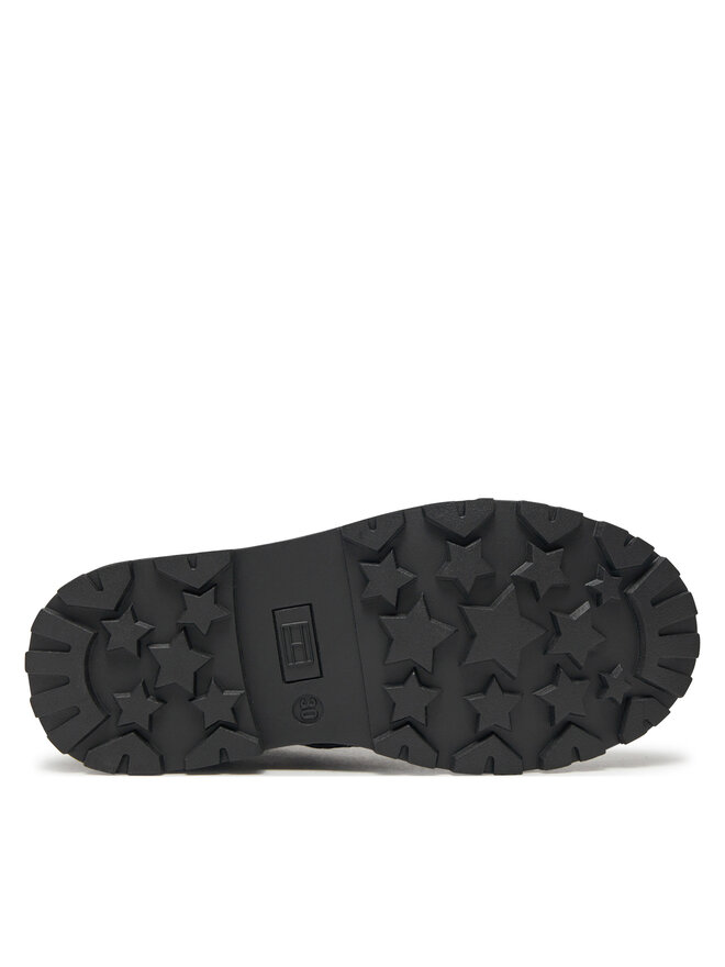 Tommy Hilfiger Čižmy Tommy Hilfiger Lace-Up Bootie T1A5-33564-1237 S Tmavomodrá