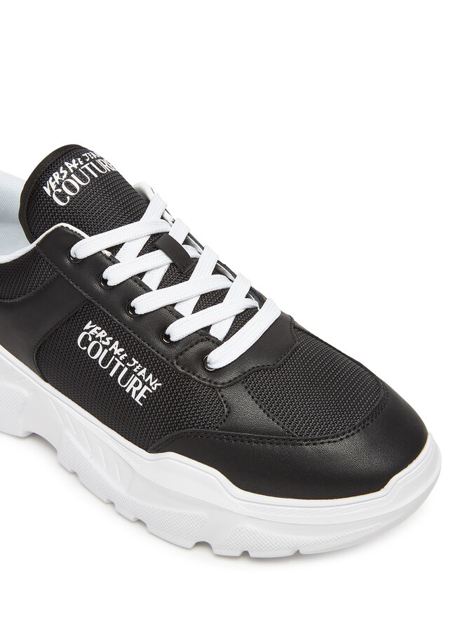 Versace Jeans Couture Sneakersy Versace Jeans Couture 78YA3SC1 Czarny