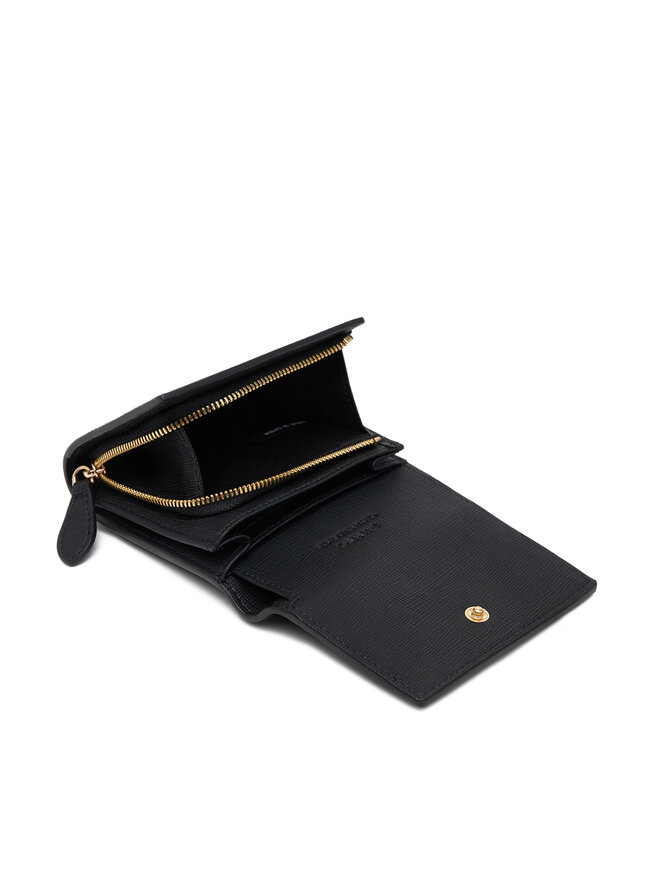 PINKO Mały Portfel Damski PINKO Flap Wallet PE 25 PCPL 104355 A29P Czarny