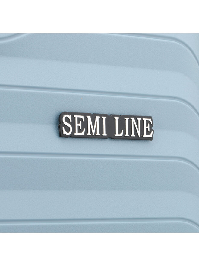 Großer Koffer Semi Line T5780-3 Himmelblau | eschuhe.de