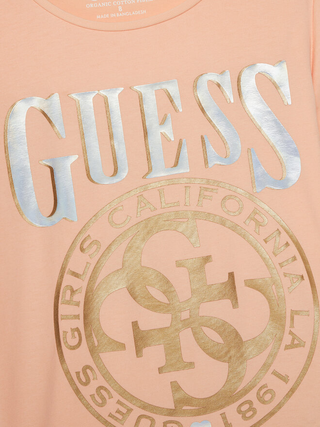 Guess Guess Camiseta J5RI20 K6YW4 Coral Regular Fit