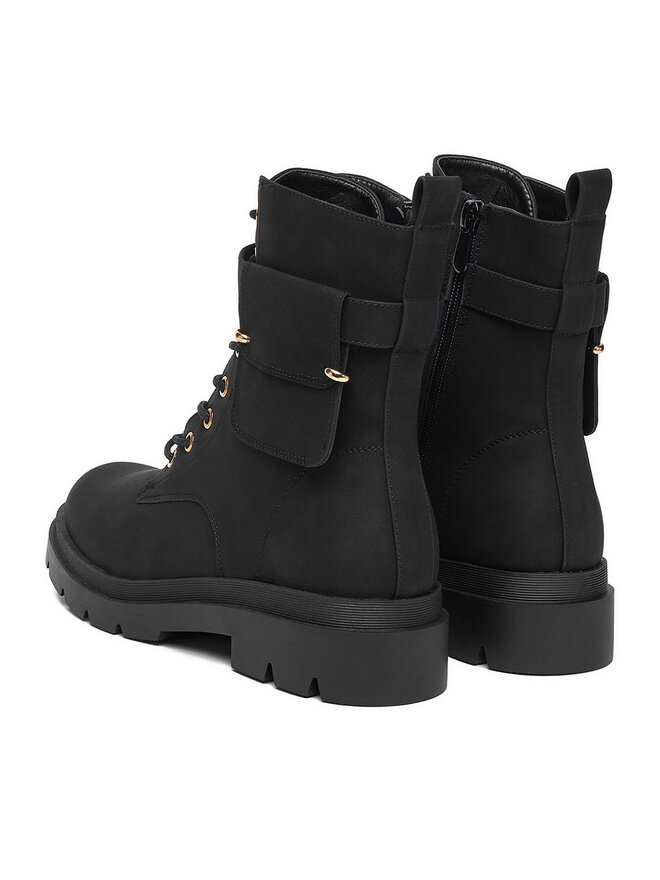 DeeZee Schnürschuhe DeeZee HX21071-37A Schwarz