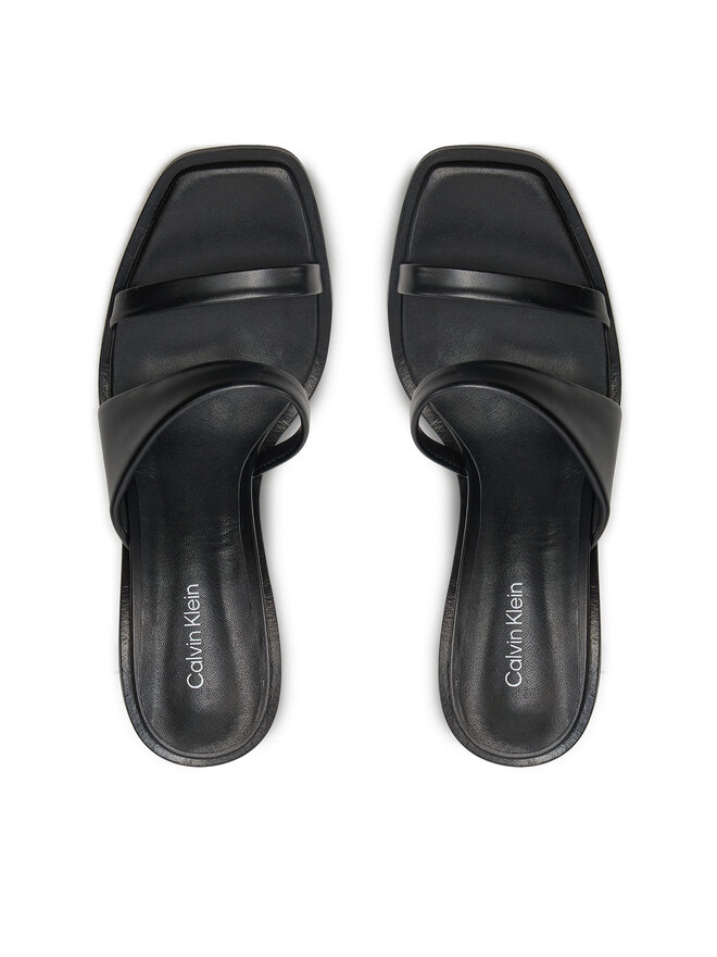 Calvin Klein Klapki Calvin Klein Heel Slide 70 Lth HW0HW02072 Czarny