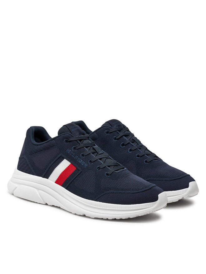 Tommy Hilfiger Αθλητικά Tommy Hilfiger Modern Runner Knit Evo Ess FM0FM05245 Σκούρο μπλε