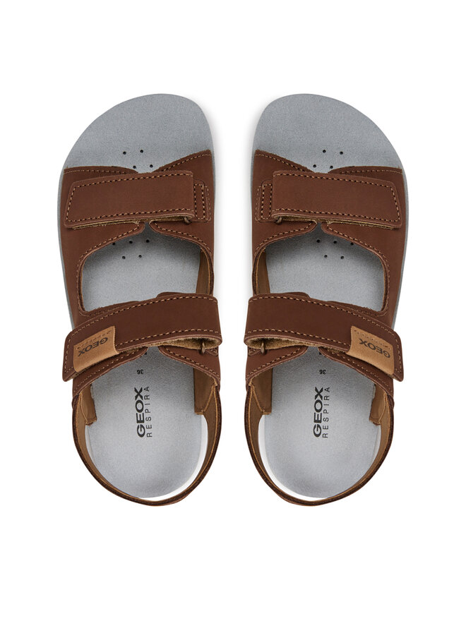 Geox Sandály Geox J Sandal Lightfloppy J45GQC 00032 C6777 D Hnědá