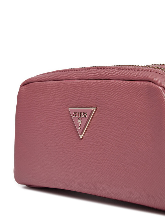 Guess Kosmetyczka Guess Double Zip PW1576 P3373 Różowy