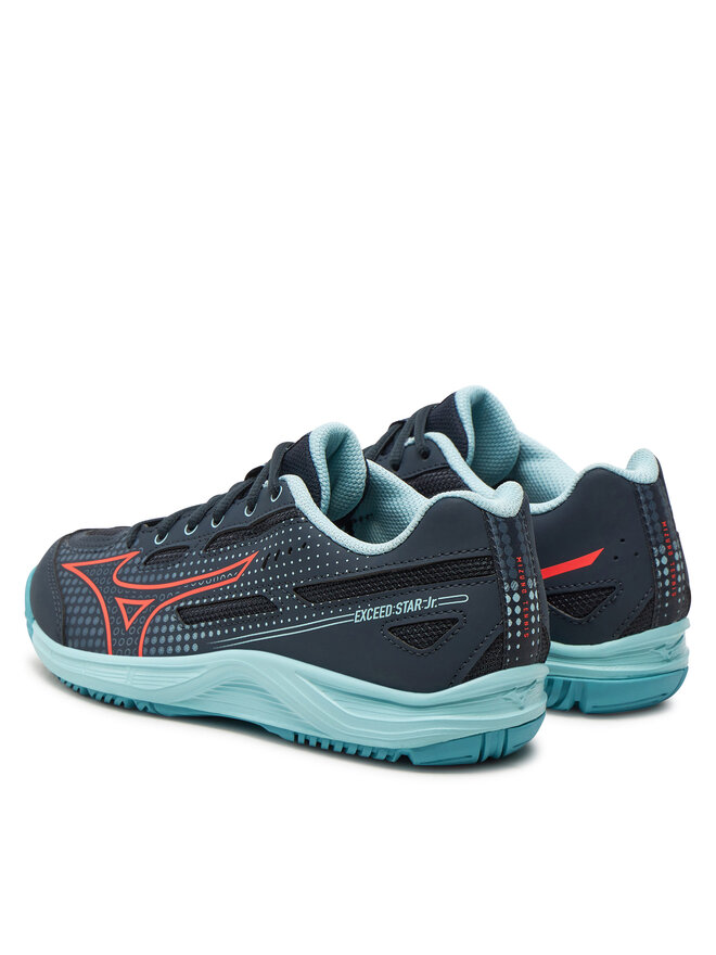 Mizuno Tennisschuhe Mizuno Exceed Star Jr. Ac 61GA225512 Dunkelblau