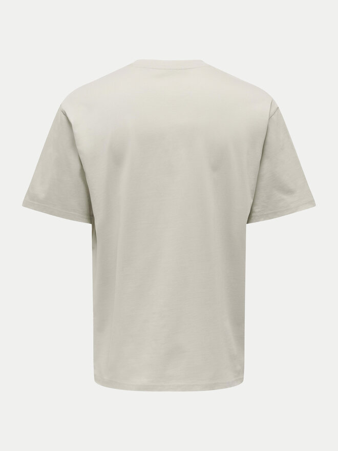 Only & Sons Only & Sons Camiseta Fred 22022532 Beis Relaxed Fit