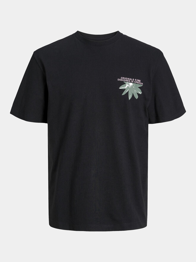 Jack&Jones Junior Jack&Jones Junior T-Shirt Tampa 12254032 Μαύρο Loose Fit