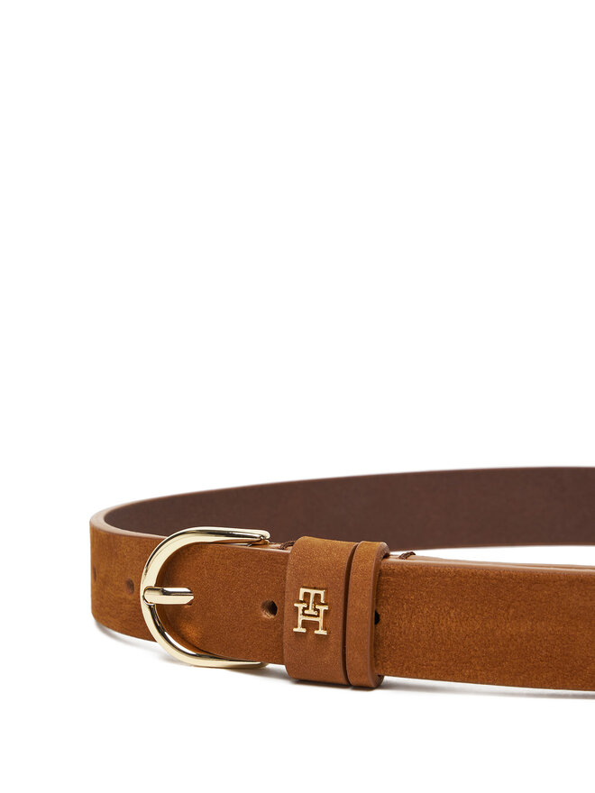 Tommy Hilfiger Moteriškas Diržas Tommy Hilfiger Essential Effortless 2.5 AW0AW17762 Ruda