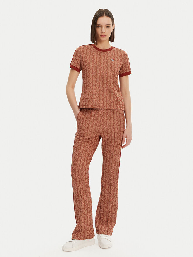 Lacoste Lacoste Póló TF3244 Narancssárga Slim Fit