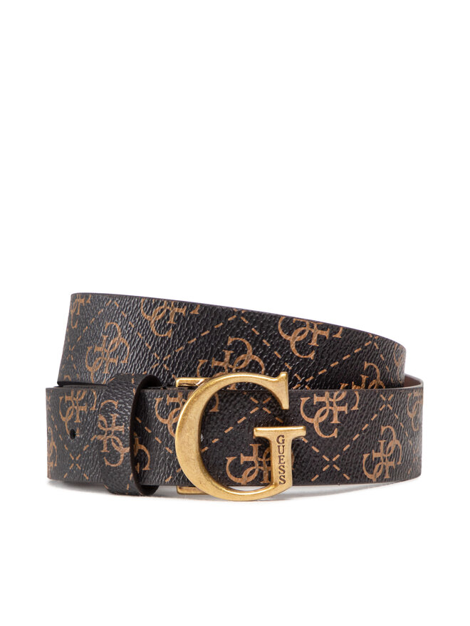 Guess Dámský pásek Guess Izzy Belts BW7715 VIN30 Hnědá
