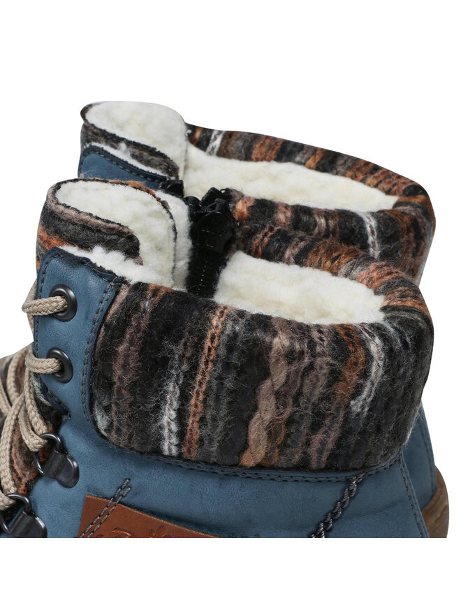 Rieker Stiefeletten Rieker Z6743-14 Blau