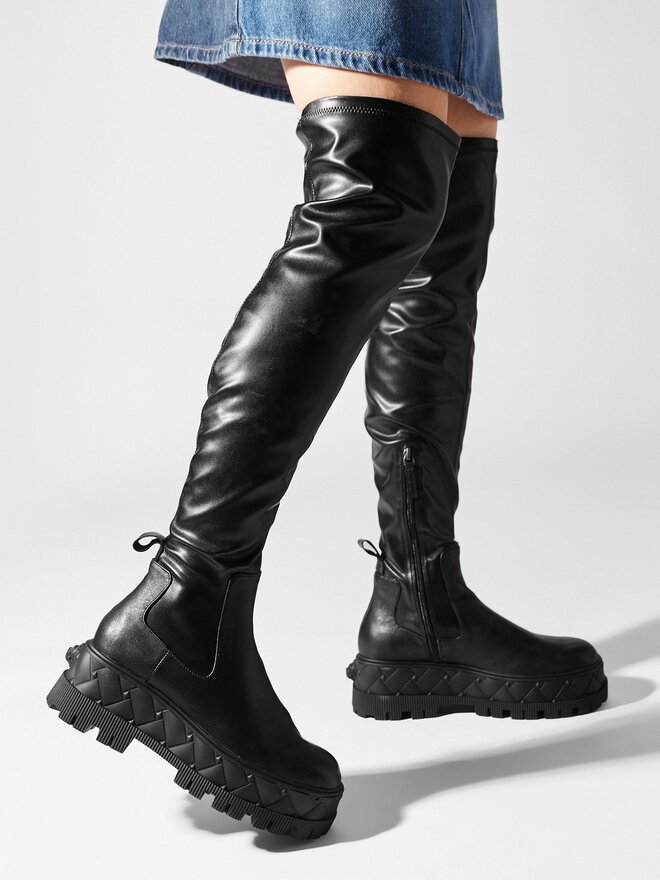 Kurt Geiger Csizma Kurt Geiger London 9353500109 Fekete