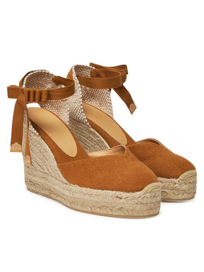 Castañer Espadrile Castañer Chiara/8Ed/002 021668 Smeđa