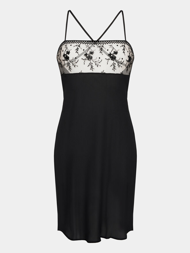 Passionata Passionata Нічна сорочка Suzy P42TW5 Чорний Regular Fit