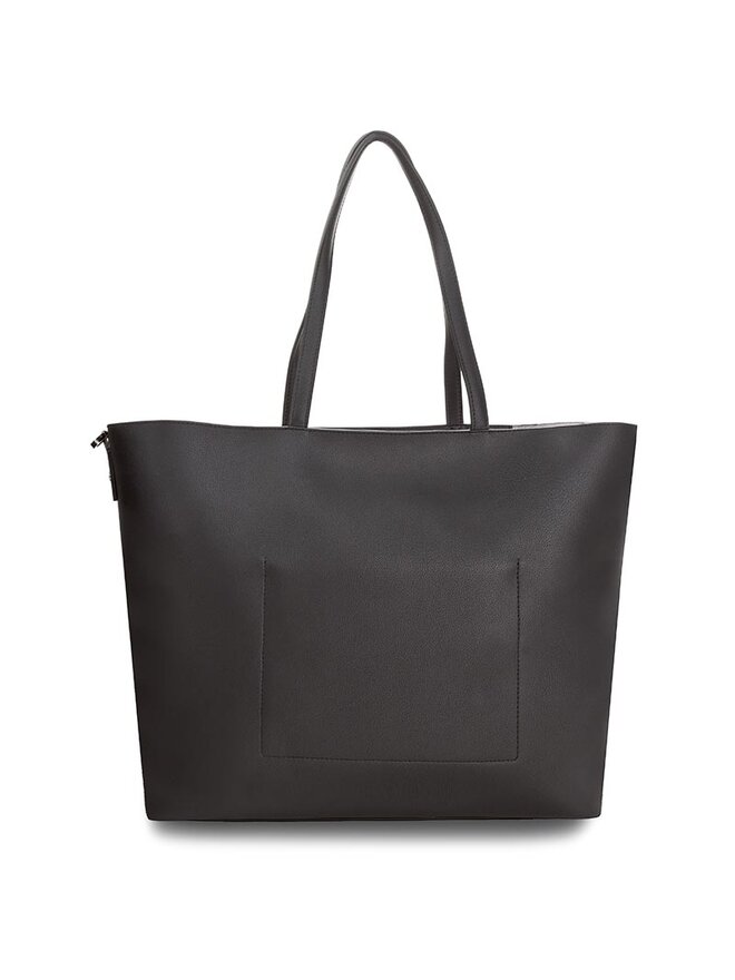 Handtasche Calvin Klein Luna Medium Tote Sta K60K603763 Schwarz eschuhe
