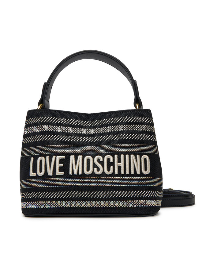 LOVE MOSCHINO Torebka LOVE MOSCHINO JC4240PP0MKO100A Czarny