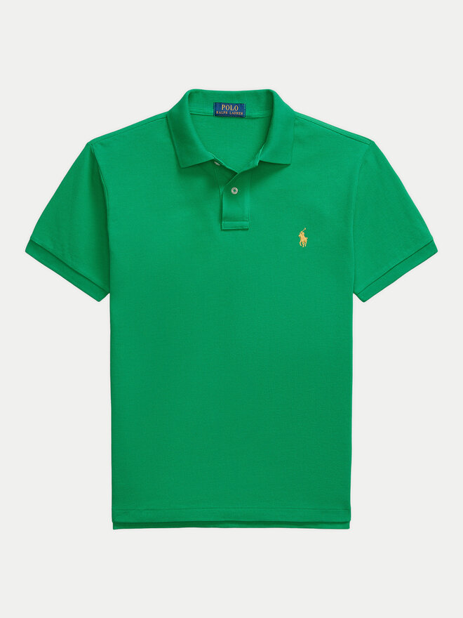 Polo Ralph Lauren Polo Ralph Lauren Поло 710536856456 Зелений Slim Fit