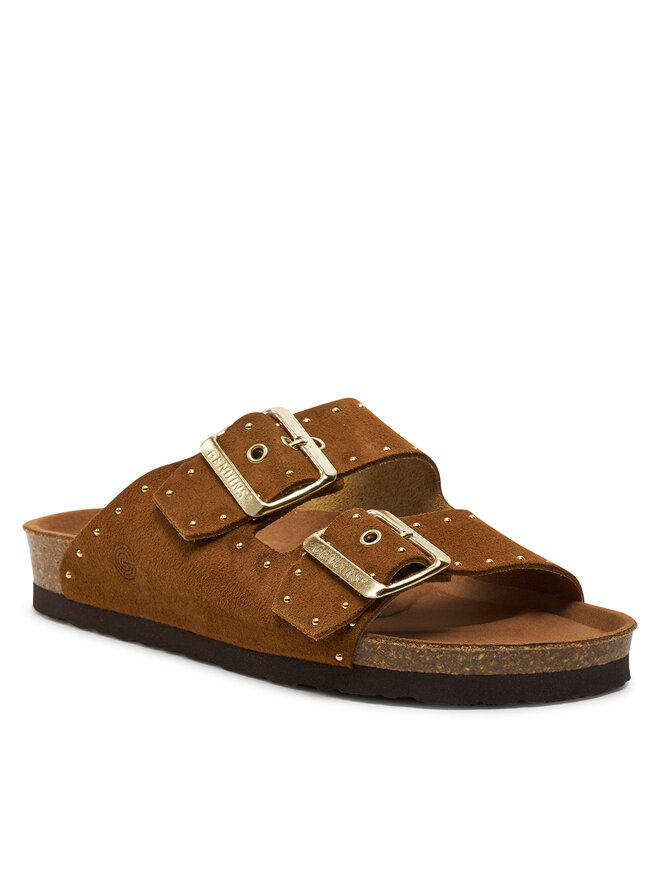 Genuins Чехли Genuins Honolulu G105593 Кафяв