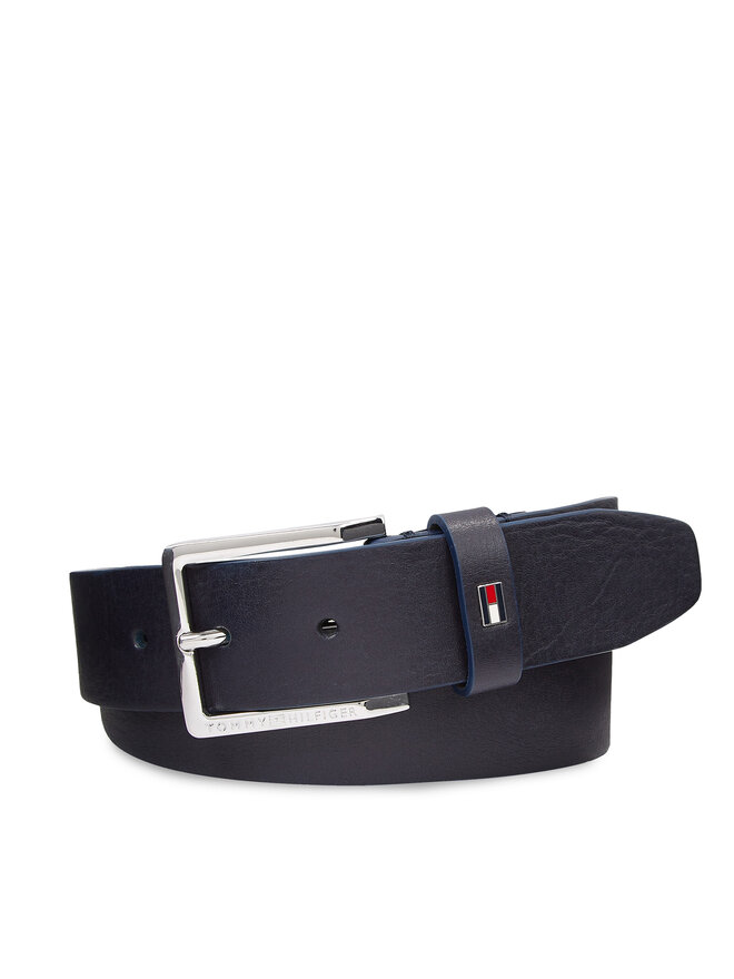 Tommy Hilfiger Чоловічий ремінь Tommy Hilfiger Oliver 3.5 Ext AM0AM11461 Cиній